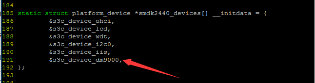 linux内核-dm9000网卡驱动添加