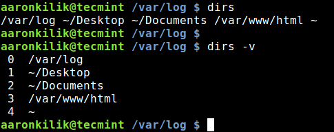 在Linux中使用pushd和popd命令来进行高效的目录导航