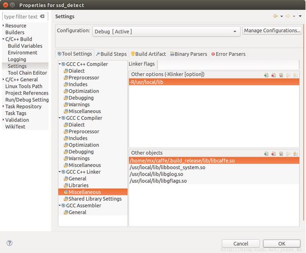 Ubuntu 16.04ʹEclipseCaffe-SSDcpp