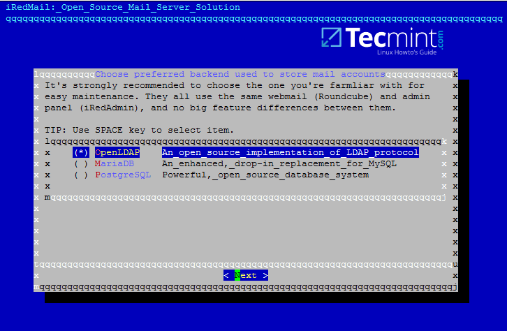 如何在CentOS 7上安装iRedMail集成到Samba4 AD
