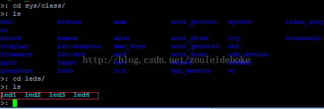 linux3.0-内核自带led驱动移植