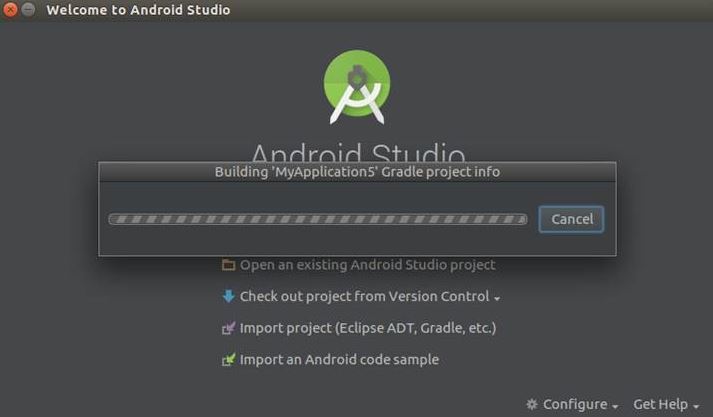 Android StudioBuilding 'xxx' Gradle project infoĽ