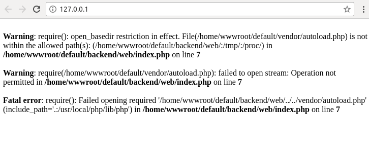 open_basedir restriction in effect,解决php引入文件权限问题