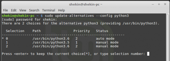 Linuxΰװл°汾Python 3.6