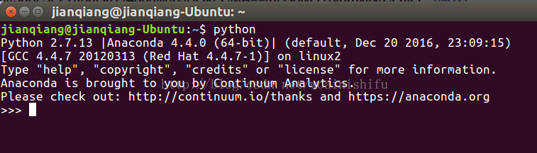 ubuntu16.04װAnaconda