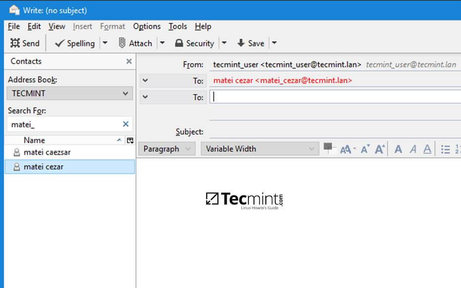 如何在Samba4 AD中使用iRedMail配置Thunderbird