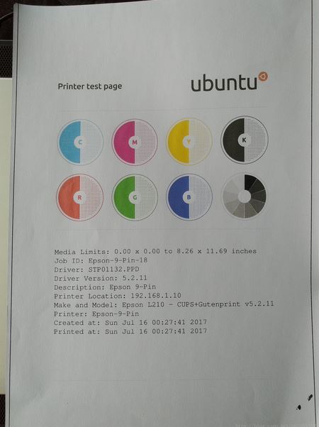 ubuntuEPSON L485ӡ
