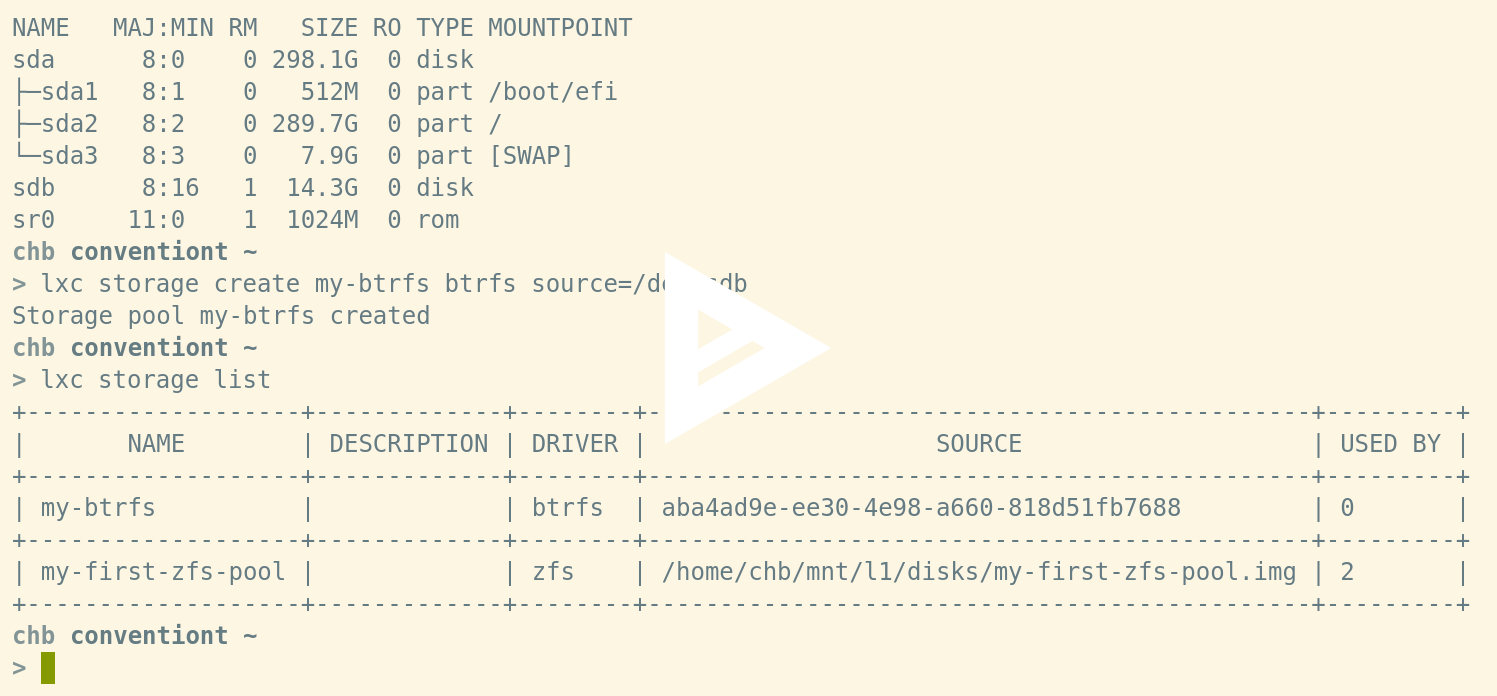 LXD 2.15еĴ洢