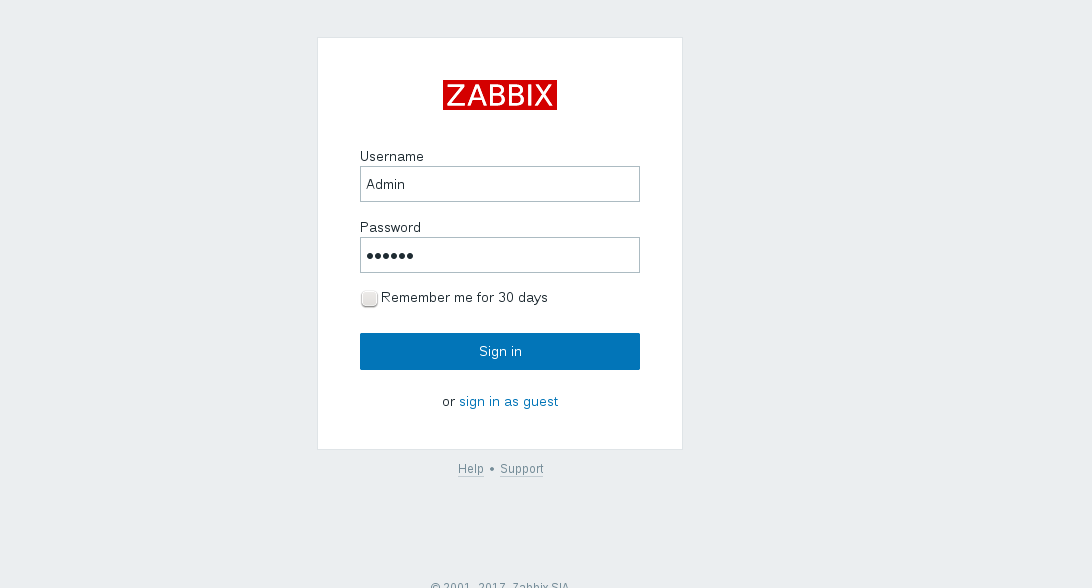 Ubuntu 16.04 ServerϰװZabbix