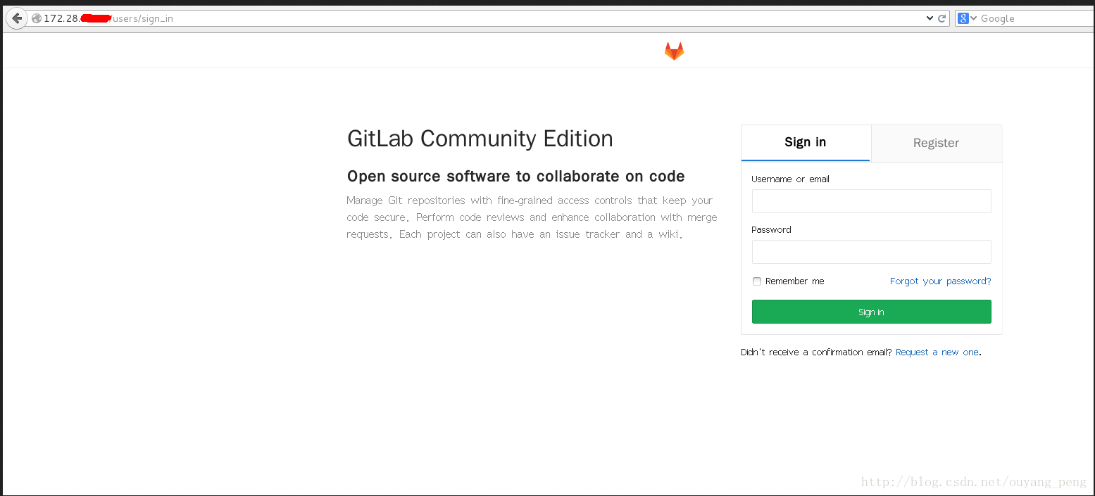 在CentOS系统上安装GitLab并自定义域名访问GitLab管理页面