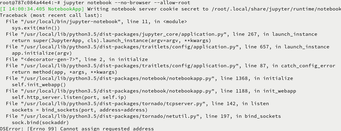 UbuntuװJupyter Notebook,Docker 17.04.0Ubuntu 16.04.3