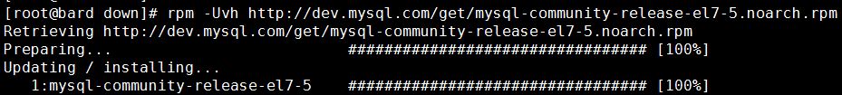 阿里云centos7.3 yum安装mysql5.X记录