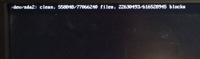 Ubuntu无法进入图形化界面(报错/dev/sda2:clean的解决)