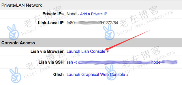 Linode SSH˿ڲͨ Launch Lish Console޸Ķ˿