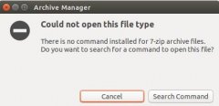 ޸There is no command installed for 7-zip archive fi