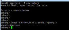 ʹC#LinuxдShellű