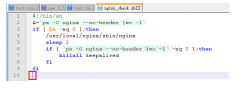 执行脚本报syntax error: unexpected end of file或token `fi